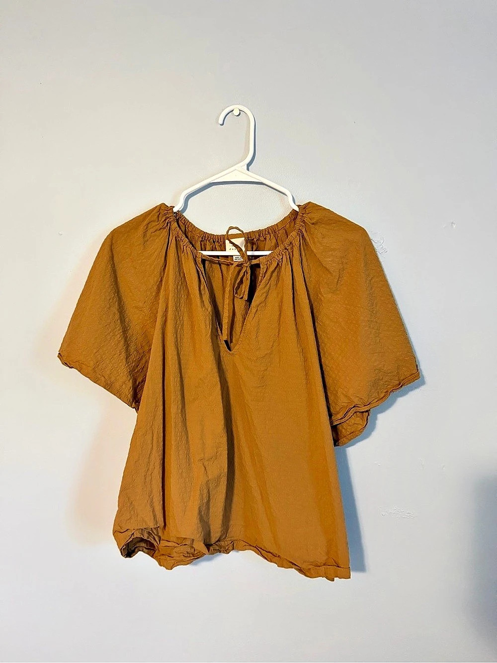 a new day - Women's Blouse in Brown - Size Medium